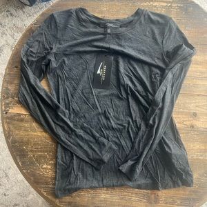 Nwt max Mara weekend long sleeve top viscose m
Antracite dark gray)